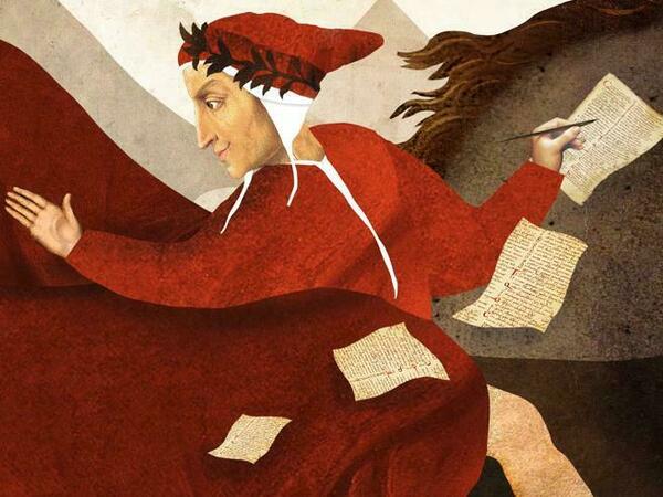 Dante illustration by Francesca Capellini