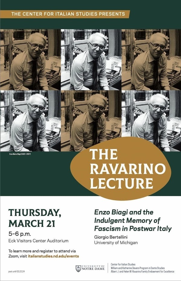 Ravarino Lecture 2024