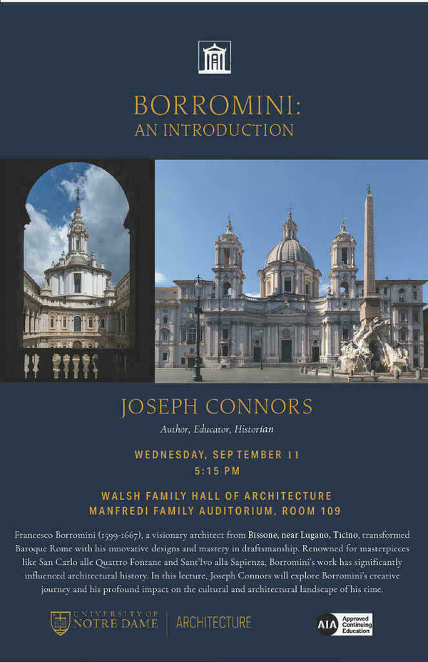 Joseph Connors. "Borromini: an Introduction."